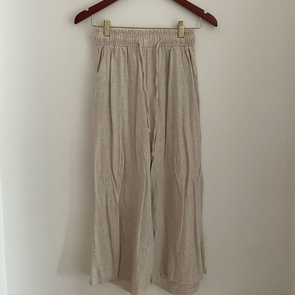 Oak + Fort lightweight summer pants.